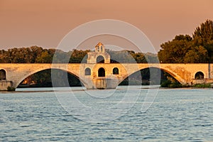 Bridge Saint-BÃ©nezet, Avignon, France