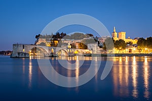 Bridge Saint-BÃ©nezet in Avignon, Provence, France