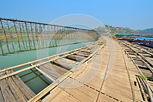 Bridge at sangklaburi Thailand
