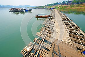 Bridge at sangklaburi Thailand