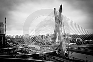 Bridge in Sao Paulo city photo