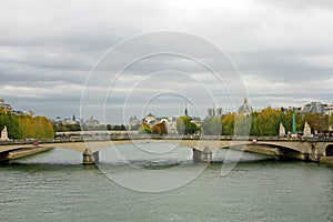 Bridge on Seina - Paris - France