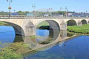 Bridge at Selles sur cher, France