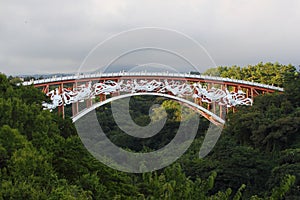 Bridge of seven nymphs `Seonim Bridge`.