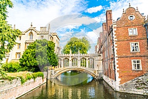 Bridge of Sighs at Cambridge