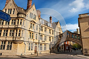 Bridge of Sighs. Oxford, England