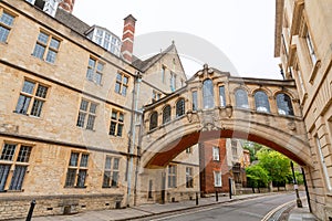 Bridge of Sighs. Oxford, England