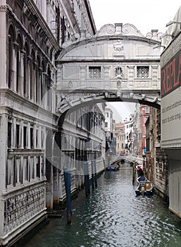 Bridge of Sighs, Venice photo