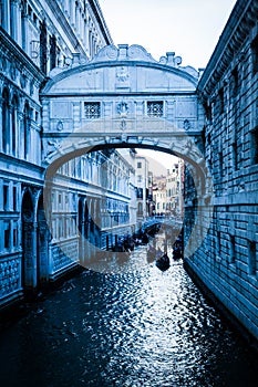 Bridge of Sighs in Venice