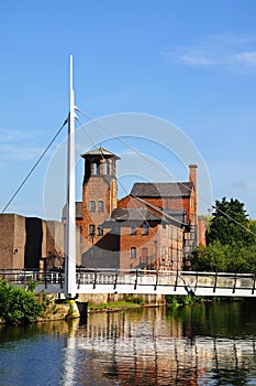 Bridge and Silk Mill, Derby.