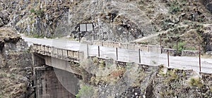 Bridge of siyab baba waterfall