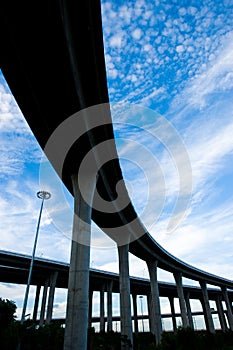 Bridge and sky