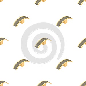 Bridge slide pattern seamless vector