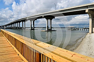 Vilano Beach, Florida Bridge photo