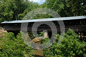 Bridge Spans Crooked Creek