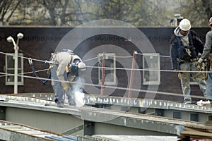 Bridge Steel Construction Welder