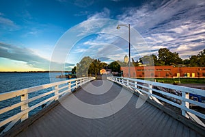 Bridge at Suomenlinna, in Helsinki, Finland.