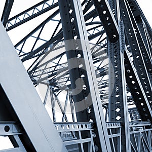 Bridge support beams