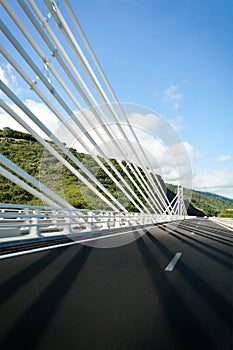 Bridge suspension cables