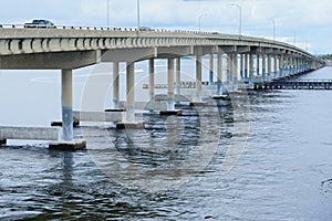 A bridge at tampa bay