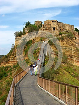 Bridge to Civita di Bagnoregio