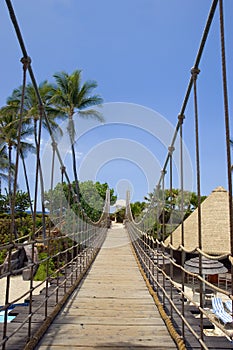 Bridge to Heavenly Beach, Kona