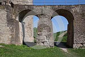 Bridge to Koporye Fortress