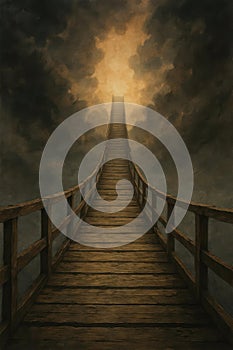 A bridge to light through the darkness.