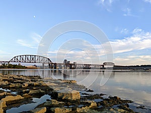 Bridge to Louisville, Ky from Clarksville, IN