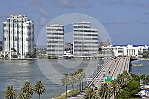 A bridge to Miami South Beach