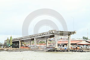 Bridge to nowhere in Manado