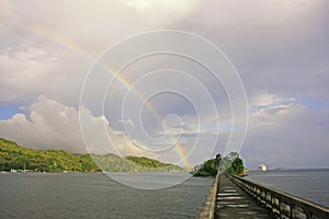 Bridge to Nowhere, Samana Bay