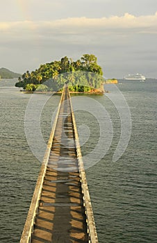 Bridge to Nowhere, Samana Bay