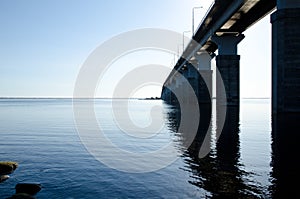 Bridge to Oland, Sweden photo