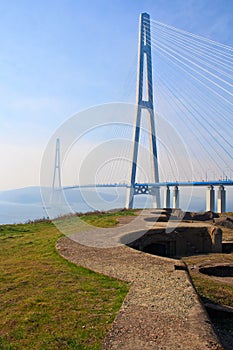 Bridge to Russky island.