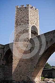 Bridge to Stronghold Besalu, Spain