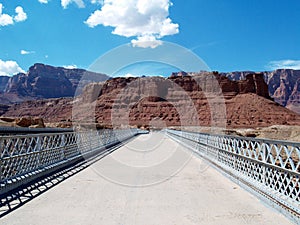 Bridge to the Vermillion Cliffs