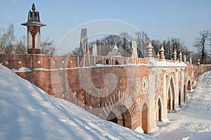 Bridge in Tsaritsino, Moscow