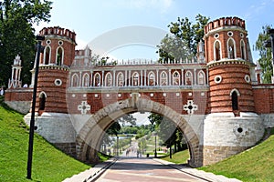 Bridge in the Tsaritsino, Moscow