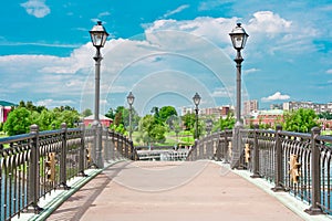Bridge in Tsaritsino Park, Moscow