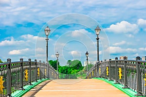 Bridge in Tsaritsyno Park, Moscow