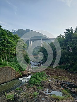 Bridge Tuntang is beautiful background