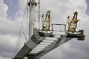 Bridge under construction