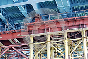 Bridge under construction