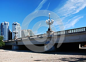 Bridge in Valencia, Spain photo