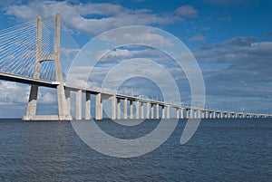 Bridge Vasco da Gama Lisbon Portugal