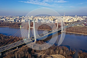 Bridge in Warsaw photo