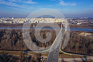 Bridge in Warsaw photo