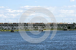 Bridge on the water in PÃâock