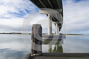 Bridge and Wharf at Goolwa, Hindmarsh Island, South Australia